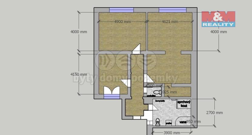Prodej bytu 3+1, Hradec Králové - Kukleny, Pražská třída, 91 m2