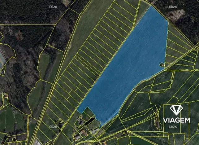 Prodej podílu pole, Hvožďany, 1611 m2