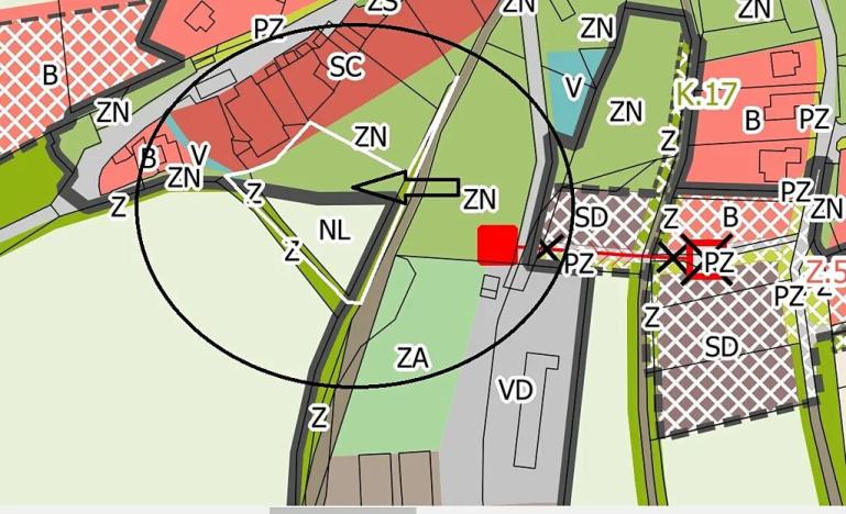 Prodej zahrady, Větrný Jeníkov, 3601 m2