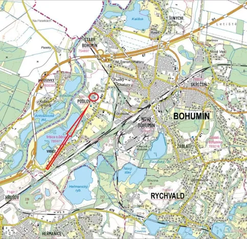 Prodej pozemku pro bydlení, Bohumín, 2631 m2