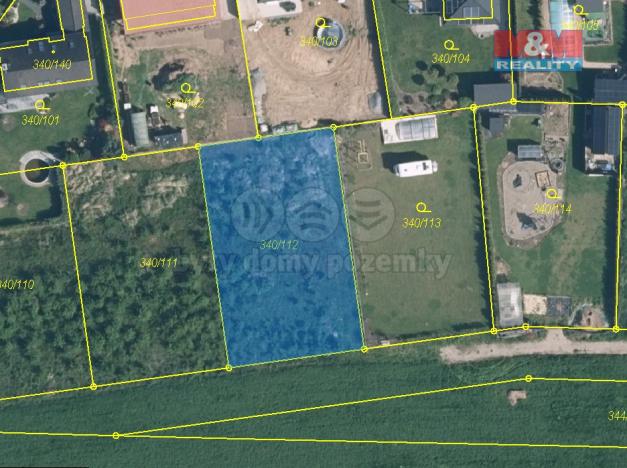 Prodej pozemku pro bydlení, Hořín, 966 m2