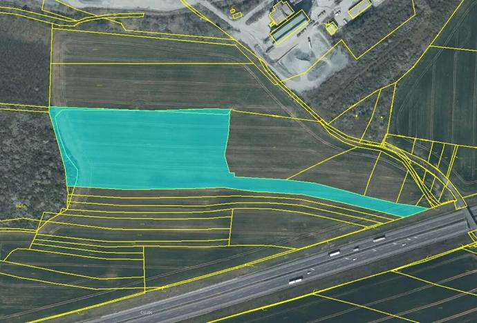 Prodej podílu pole, Dobřany, 3718 m2