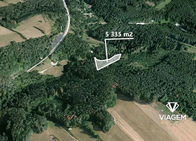 Prodej podílu lesa, Kuřimská Nová Ves, 1778 m2