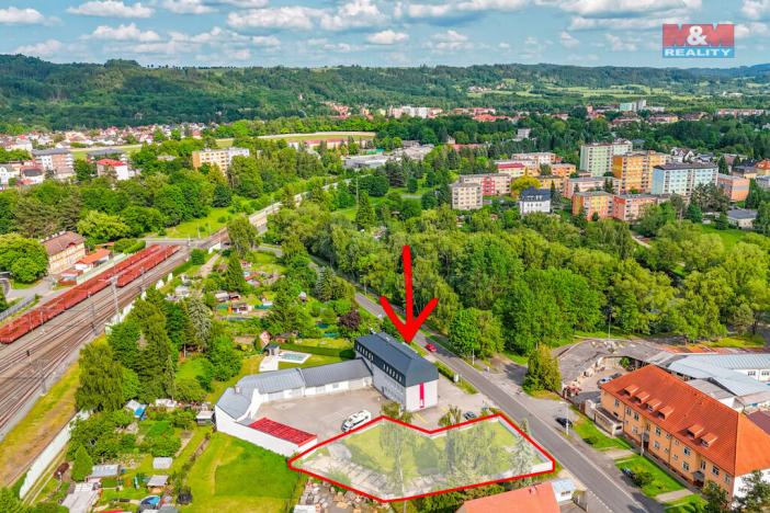 Pronájem komerčního pozemku, Mariánské Lázně - Úšovice, U Mlékárny, 1100 m2