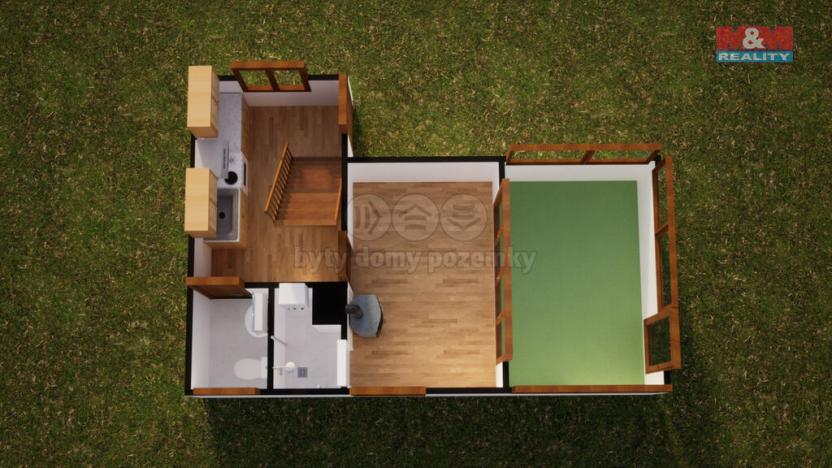 Prodej chaty, Arnoltice, 27 m2