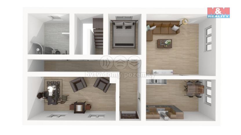 Prodej rodinného domu, Mnichov, 86 m2