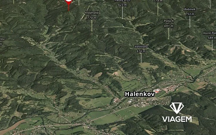 Prodej podílu lesa, Halenkov, 2438 m2