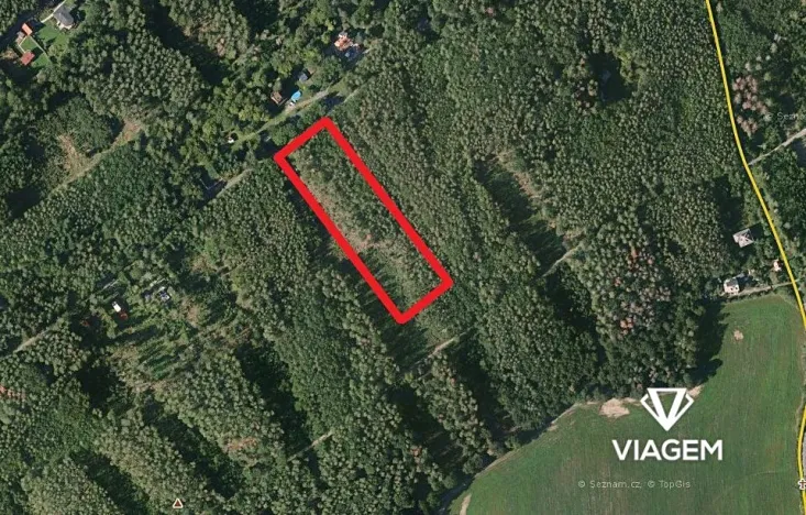 Prodej podílu lesa, Štěchovice, 1684 m2