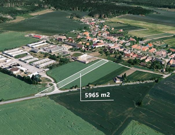 Prodej podílu pole, Martínkov, 745 m2