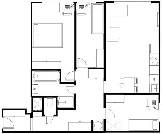 Prodej bytu 4+kk, Praha - Troja, Pomořanská, 71 m2