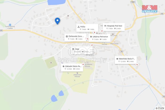 Prodej bytu 2+1, Petrovice, 58 m2