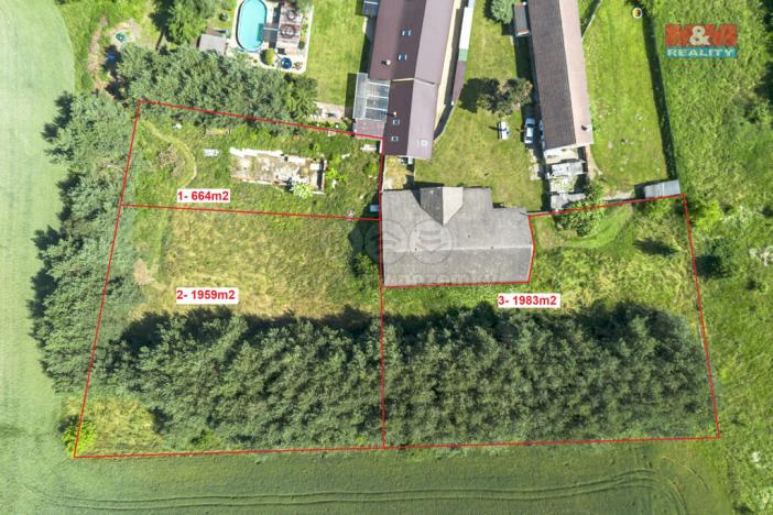 Prodej pole, Svatý Mikuláš - Lišice, 1959 m2