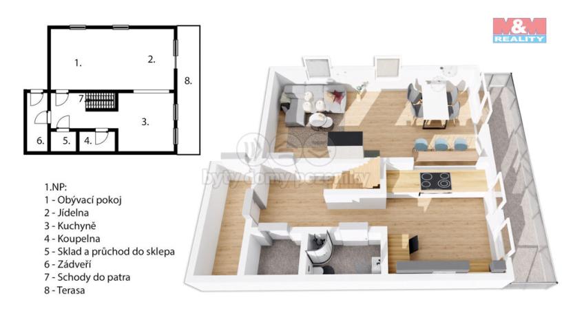 Prodej chaty, Klášterec nad Orlicí - Zbudov, 100 m2