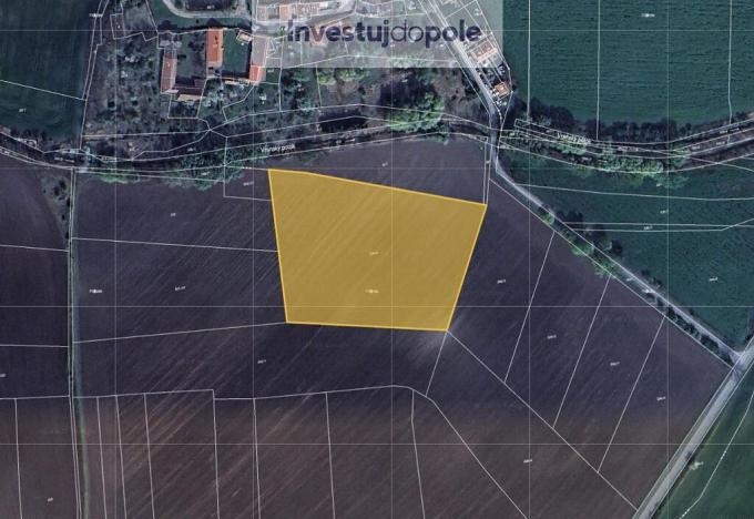 Prodej pole, Velvary, 1106 m2