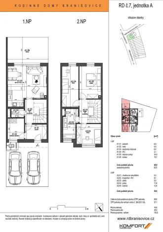 Prodej rodinného domu, Branišovice, 98 m2