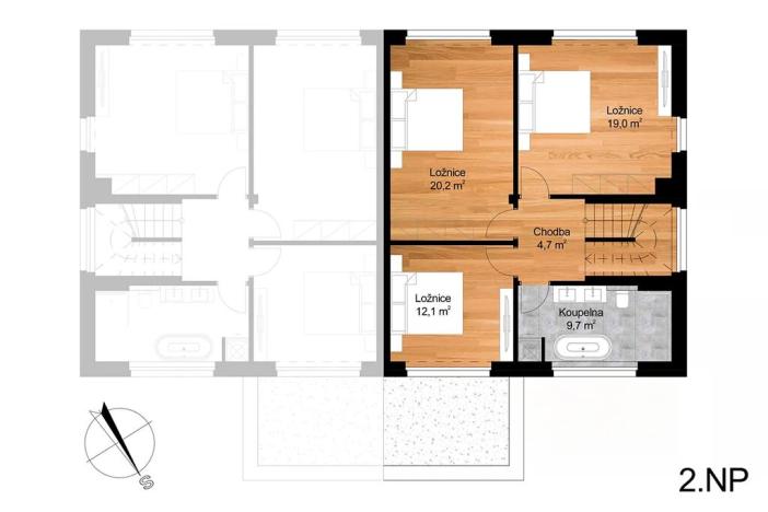 Prodej rodinného domu, Praha - Horní Počernice, Bříšťanská, 218 m2