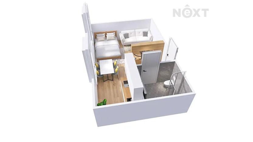 Prodej bytu 1+kk, Rapotín, Výzkumníků, 26 m2