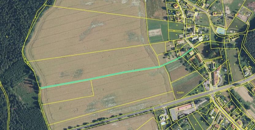 Prodej louky, Zdobín, 145881 m2