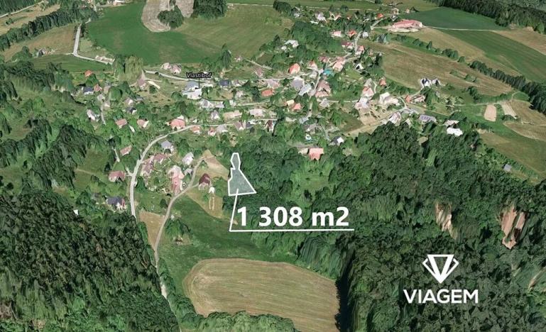 Prodej zahrady, Vlastiboř, 1308 m2