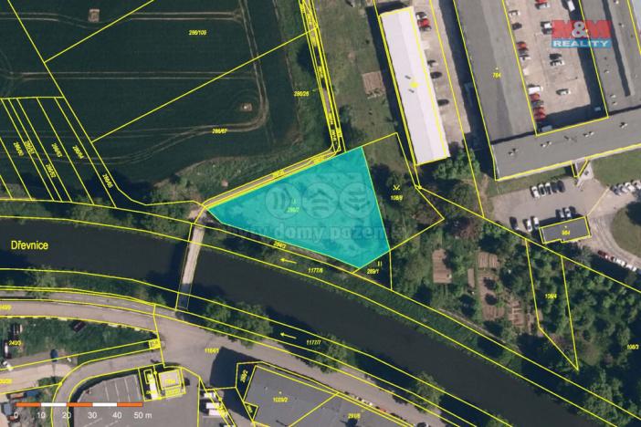 Pronájem zahrady, Zlín - Prštné, 1799 m2