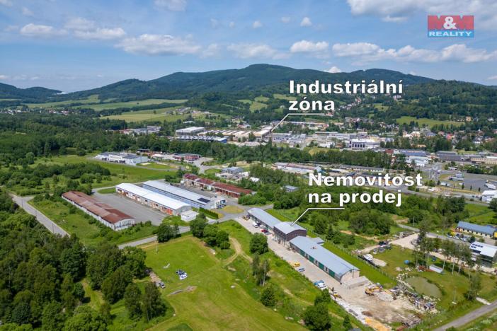 Prodej výrobních prostor, Jeseník - Bukovice, Za Podjezdem, 1485 m2