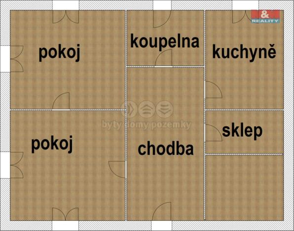 Prodej rodinného domu, Červený Kostelec - Olešnice, 75 m2