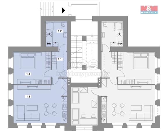 Prodej bytu 2+kk, Janov nad Nisou, 62 m2
