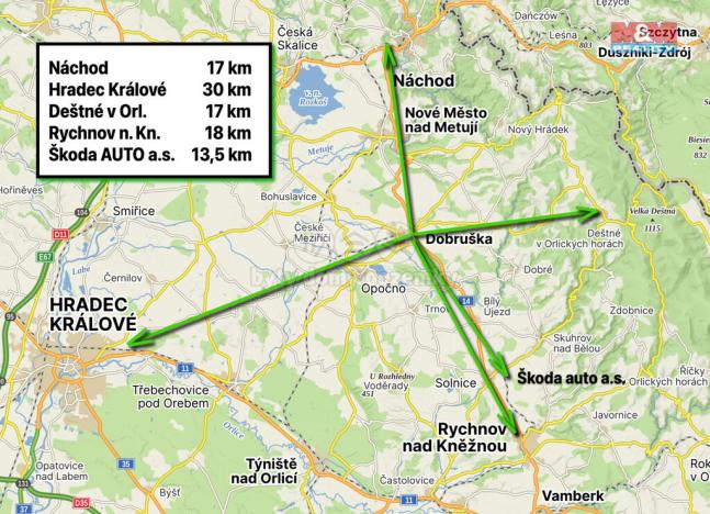 Pronájem kanceláře, Dobruška, Novoměstská, 66 m2
