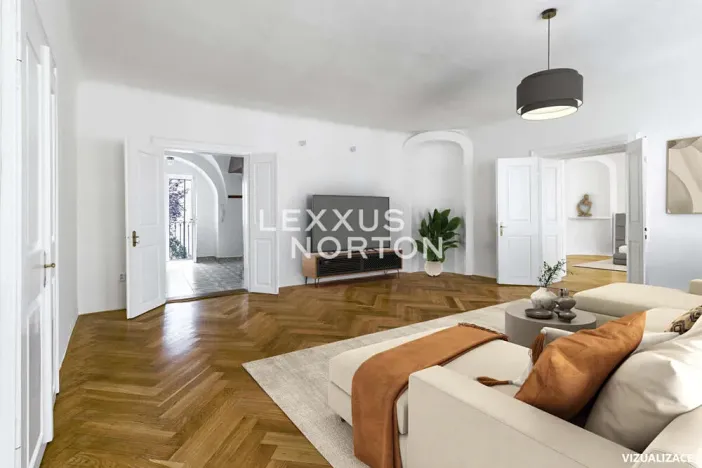 Prodej bytu 3+1, Praha - Malá Strana, Tržiště, 107 m2