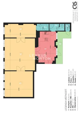 Prodej bytu 3+1, Praha - Malá Strana, Tržiště, 107 m2
