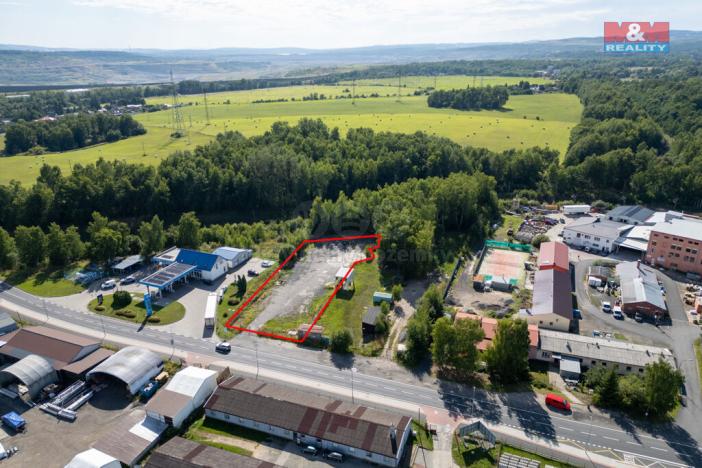 Pronájem komerčního pozemku, Chodov, Horní, 2200 m2