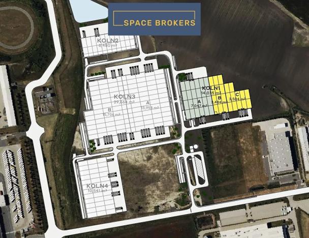 Pronájem skladu, Kolín, 3504 m2