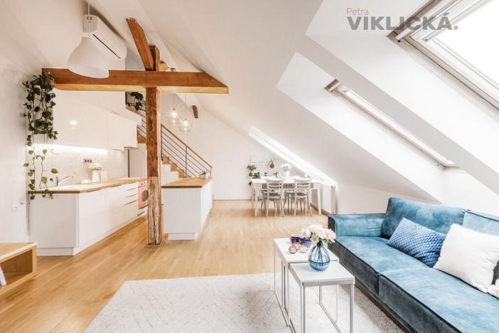 Pronájem bytu 2+kk, Praha - Vršovice, Slovinská, 59 m2