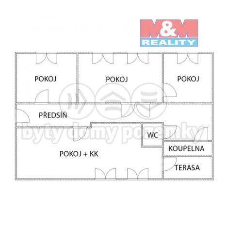 Prodej rodinného domu, Dolany, 95 m2