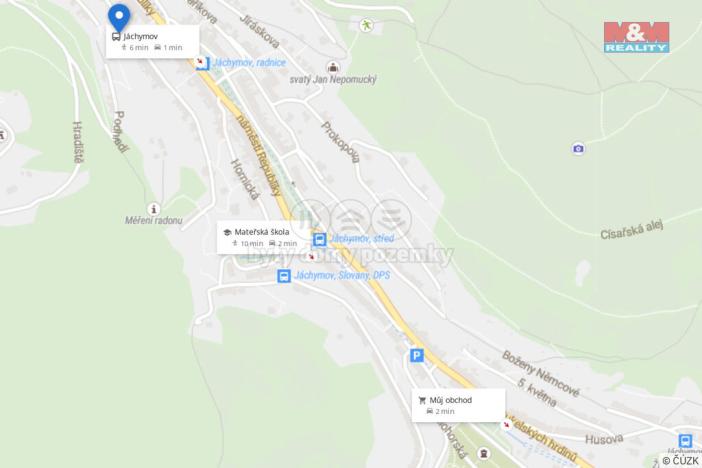 Prodej rodinného domu, Jáchymov, Mincovní, 175 m2