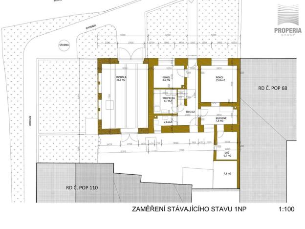 Prodej pozemku pro bydlení, Lažánky, 388 m2