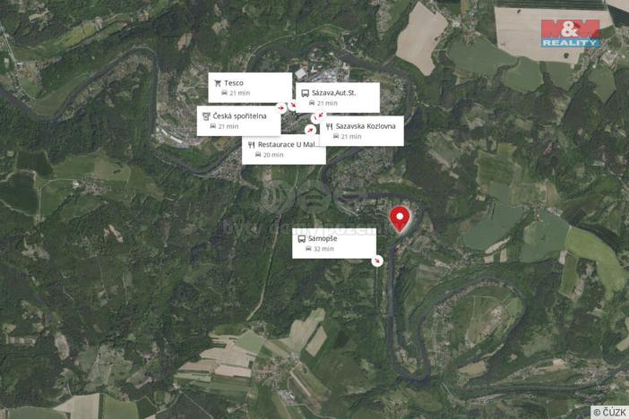 Prodej chaty, Sázava, 20 m2