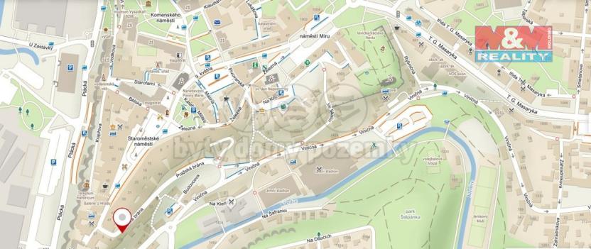 Pronájem kanceláře, Mladá Boleslav, Pražská brána, 16 m2