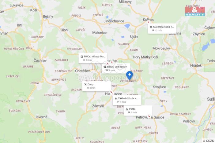 Prodej pozemku pro bydlení, Hlavňovice - Přestanice, 5000 m2