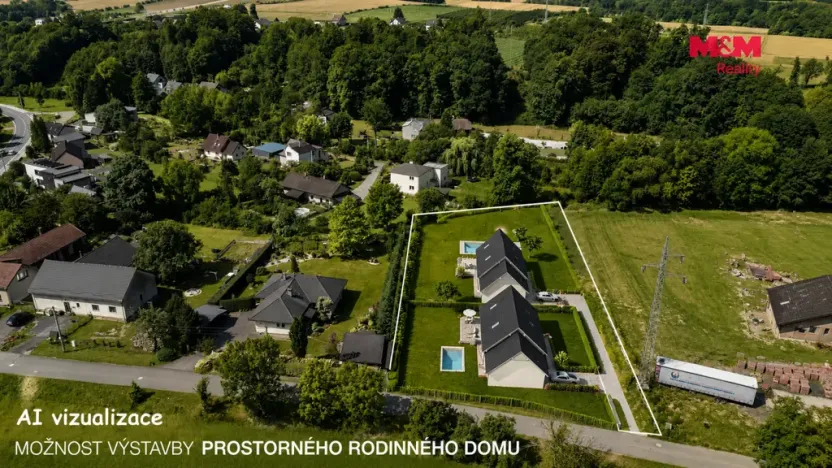 Prodej pozemku pro bydlení, Hukvaldy - Rychaltice, 1978 m2