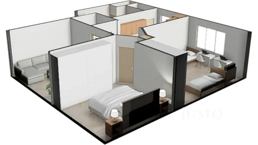 Prodej bytu 3+1, Písek, Za Pazdernou, 74 m2