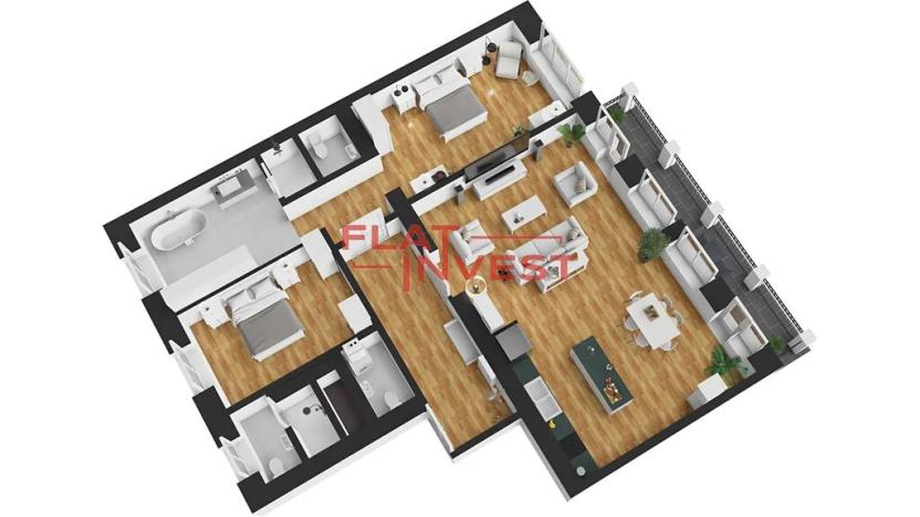 Pronájem bytu 3+kk, Praha - Nové Město, Masarykovo nábřeží, 129 m2