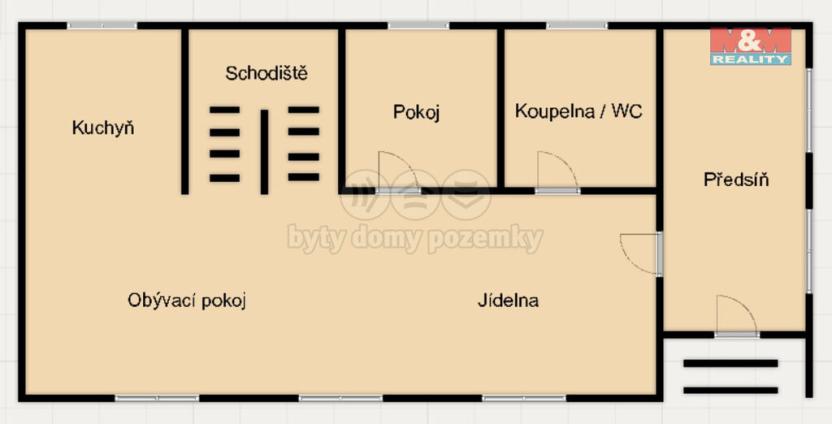 Prodej rodinného domu, Vyskytná nad Jihlavou - Hlávkov, 114 m2
