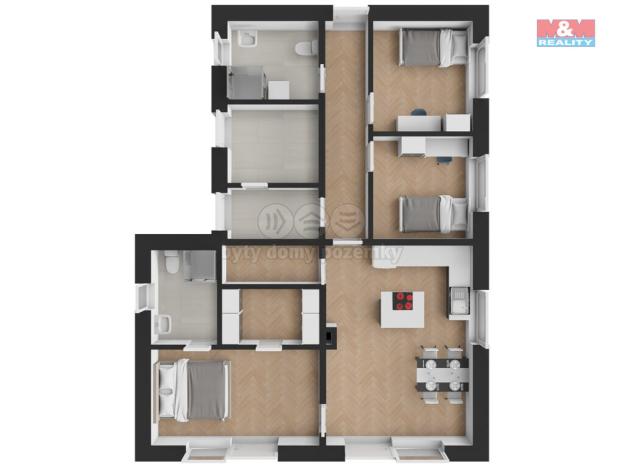 Prodej rodinného domu, Leskovice, 88 m2