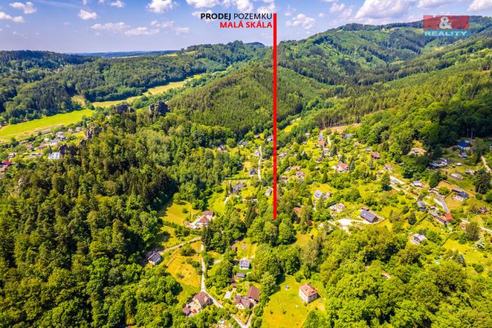 Prodej pozemku pro bydlení, Malá Skála - Sněhov, 867 m2