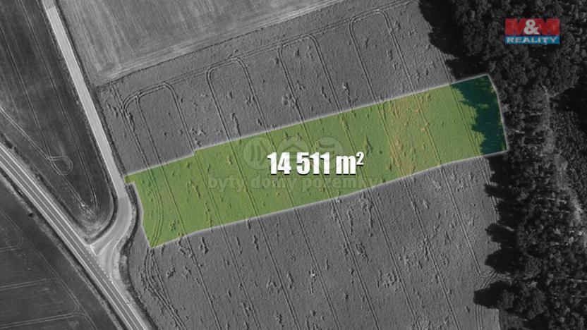 Prodej pole, Čistá, 14511 m2