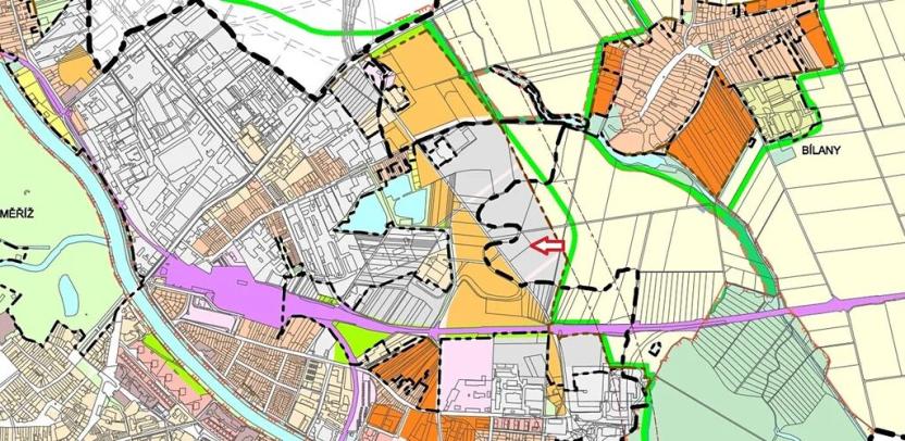 Prodej komerčního pozemku, Kroměříž, Jožky Silného, 6000 m2