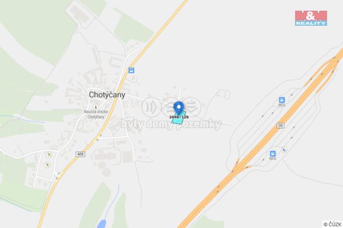Prodej pozemku pro bydlení, Chotýčany, 1167 m2