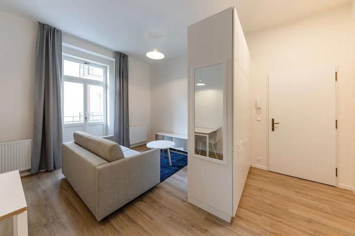 Pronájem bytu 1+kk, Praha - Bubeneč, Veletržní, 38 m2