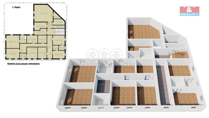 Prodej činžovního domu, Jáchymov - Suchá, 800 m2